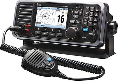 Icom IC-M605 Ασύρματος Πομποδέκτης VHF Marine 25W με Έγχρωμη Οθόνη