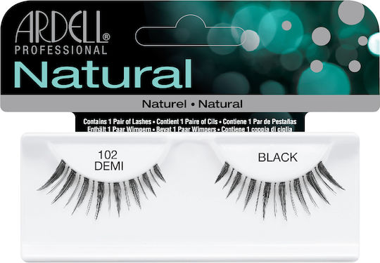 Ardell Natural Βλεφαρίδες 102 Demi Μαύρες