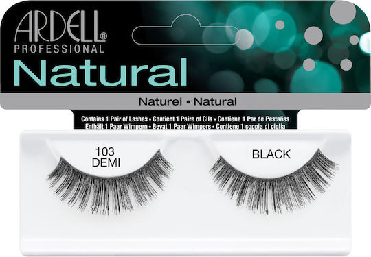 Ardell Natural False Lashes in Black color 103