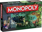 USAopoly Επιτραπέζιο Παιχνίδι Monopoly: Rick and Morty 8+ Ετών