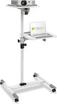 Techly Suport Proiector Etaj ICA-TB TPM-6 cu Incarcare Maxima 10kg Alb