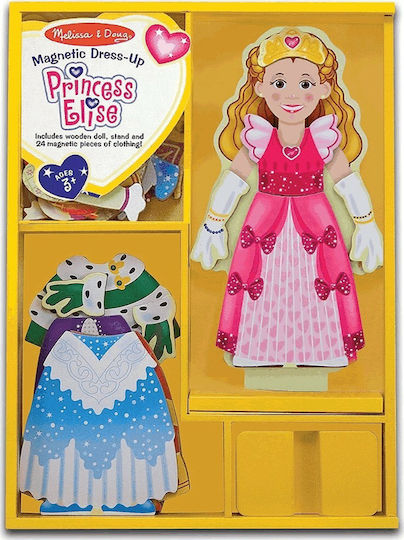 Melissa & Doug Μαγνητικό Παιχνίδι Κατασκευών Ντύνω την Πριγκίπισσα 13553