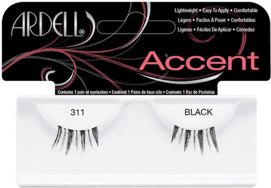 Ardell Accent Magnetische Halb Wimpern 311 Schwarze