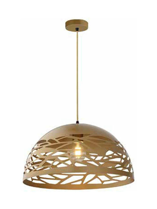 Sollo Athena Gold Pendant Light Single-Light for Socket E27 Gold