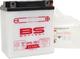 BS Conventional Motorradbatterie 6N6-3B-1-SM mit Kapazität 6.3Ah