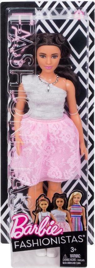 Mattel Barbie Fashionistas Doll Powder Pink Curvy Doll Skroutzgr 