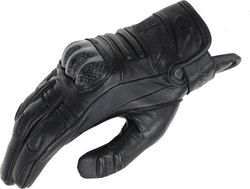 AGVpro APEX Carbon Black Γάντια Μηχανής Ανδρικά Καλοκαιρινά Δερμάτινα Μαύρα