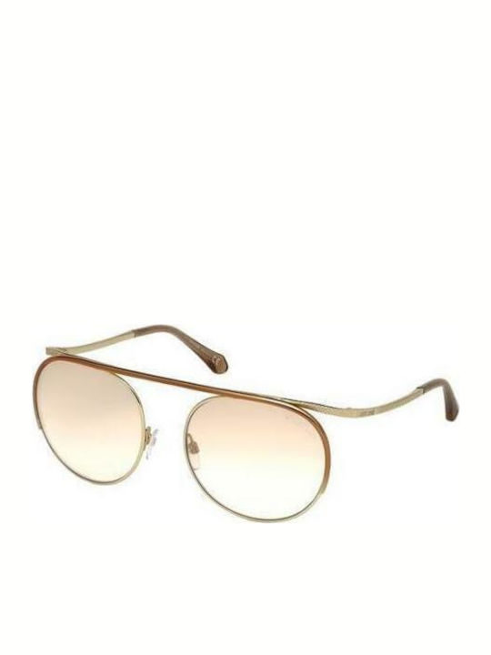 Roberto Cavalli Women's Sunglasses with Gold Plastic Frame RC1071 33F
