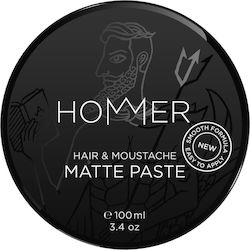 Hommer Hair & Moustache Matte Paste 100ml