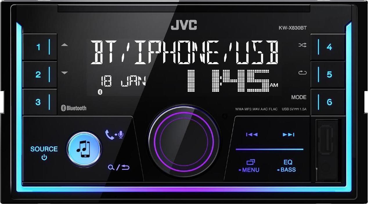 Jvc kw xg707 как включить блютуз