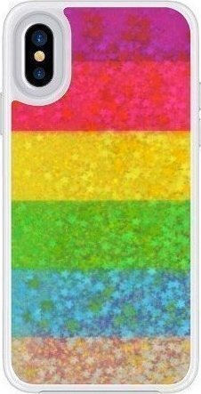 4-OK Liquid Cover Rainbow Задна корица Силикон Многоцветен (iPhone X / XS)
