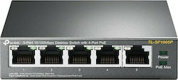 TP-LINK TL-SF1005P v1 Negestionat L2 PoE Switch cu 5 Porturi Ethernet