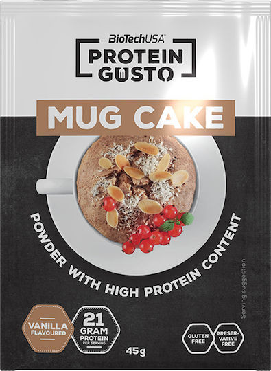 Biotech USA Protein Gusto Mug Cake Fără gluten cu Aromă Vanilie 45gr