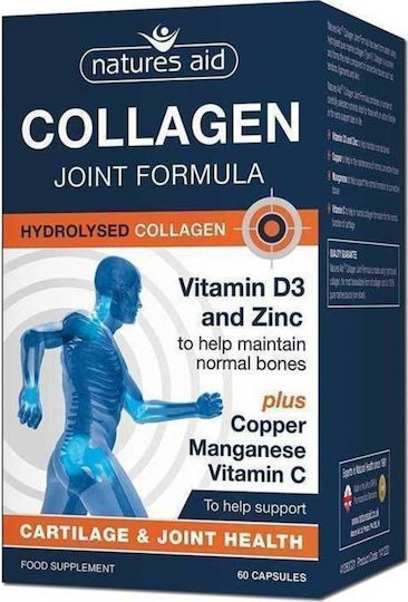 Natures Aid Collagen Joint Formula 60 capace