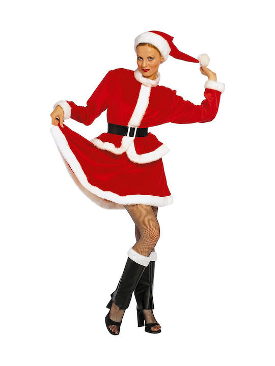 Christmas Costume Santa Claus Red