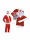 Santa Claus Kids Christmas Santa Claus Costume Red