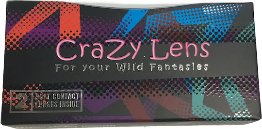 ColourVUE Crazy Lens 2 Vierteljährlich Farbige Kontaktlinsen Hydrogel