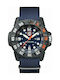 Luminox Uhr Batterie mit Blau Stoffarmband 3803