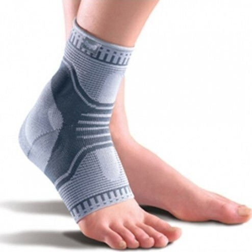 Oppo 2900 Ankle Brace with Silicone Pads in Gray color