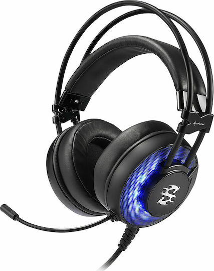 Sharkoon Skiller SGH2 Надушници Геймърски слушалки с връзка USB Черен