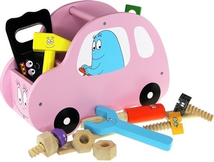 Barbo Toys Barbapapa Αυτοκίνητο Με Εργαλεία Ροζ | Skroutz.gr