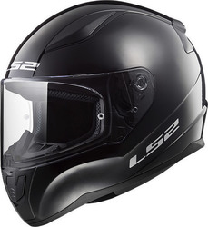 LS2 FF353J Rapid Mini Solid Black Motorradhelm Volles Gesicht ECE 22.05 1200gr