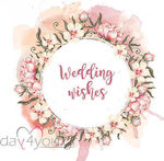 Wedding greeting card 16x16 24012