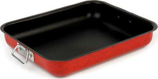 Homestyle Aluminum Baking Pan with Non-Stick Interior Coating 30x24cm