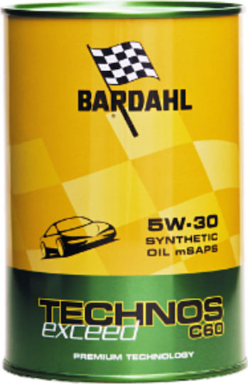 Bardahl Technos C60 Exceed Car Oil 5W-30 1lt