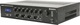 Adastra RM244V Integriert Kommerzieller Verstärker 5 Kanäle mit 4 Zonen 240W/100V und USB/FM/Bluetooth-Anschlüssen in Schwarz Farbe