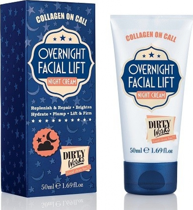 Dirty Works Overnight Facial Lift Night Cream 50ml Skroutz.gr