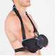 Thuasne Immo Classic Shoulder Adjustable Arm Sling Shoulder Left Side Black