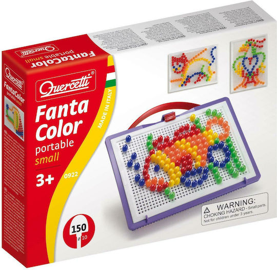 Quercetti Plastic Construction Toy Fantacolor Portable Small for Children 3+ years+ Years