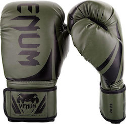 Venum Challenger 2.0 0661 Synthetic Leather Boxing Competition Gloves Green