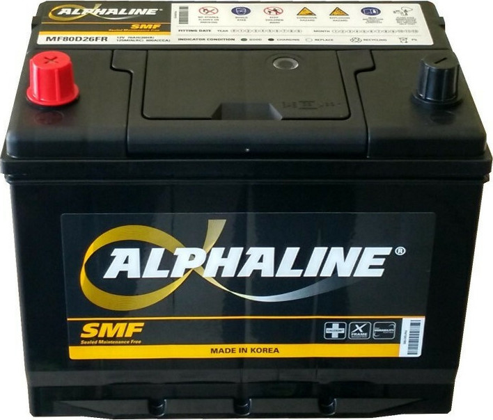 Аккумулятор alphaline mf80d26l