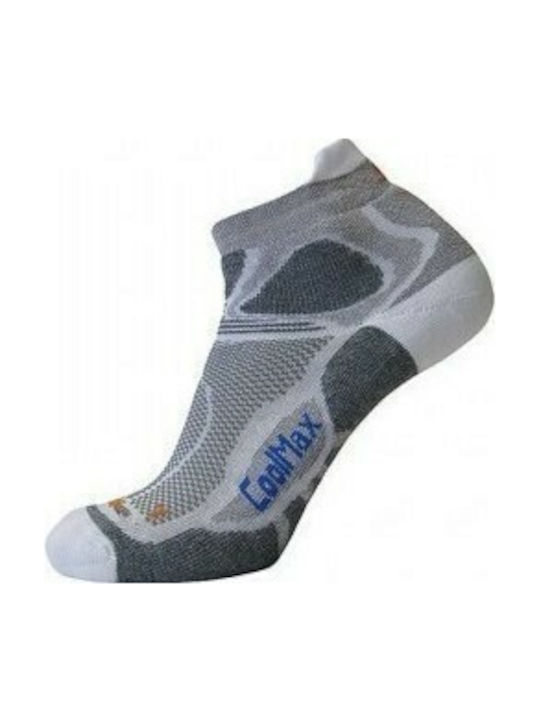 AlpinPro Fast Running 300-2 Grey/White Șosete pentru Alergare Albe