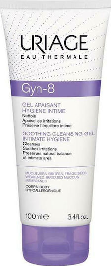 Uriage Gyn-8 Intimate Hygiene Soothing Cleansing Intimate Area Cleansing Gel 100ml