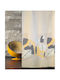 San Lorentzo Tierra Grey Κουρτίνα Μπάνιου Υφασμάτινη 180x180 cm Γκρι