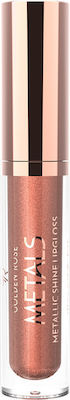 Golden Rose Metals Metallic Shine Lip Gloss 05 Bronzer 4.5ml