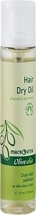 Macrovita Olive-Elia Hair Dry Oil Dry Hair Oil for Hydration 100ml