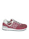 New Balance 574 Sneakers Burgundisch