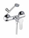 Gloria Stada New Mischung Bade- / Duscharmatur Dusche Komplettes Set Silber