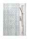 Dimitracas Grid Shower Curtain 180x200cm Gray