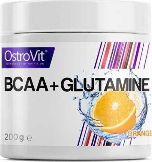 OstroVit BCAA + Glutamine 200gr Πορτοκάλι Skroutz.gr