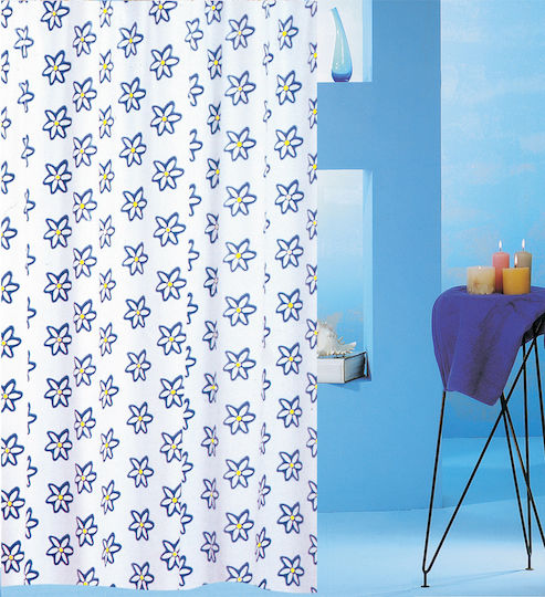 San Lorentzo RS -3102 Shower Curtain 180x200cm Blue 365BLU