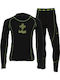 Kilpi Takaset Herren Thermo Set Schwarz
