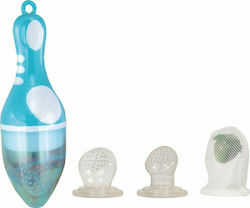 Bo Jungle Silicone Baby Feeder B-Fruit Feeder 3pcs Blue