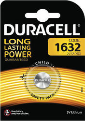 Duracell Long Lasting Power Μπαταρία Λιθίου CR1632 3V 1τμχ