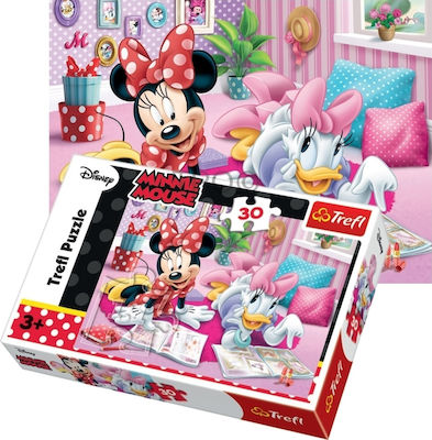 Παιδικό Puzzle Minnie & Daisy 30pcs για 3+ Ετών Trefl