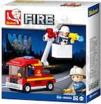 Sluban Building Block Fire Small Platform for 6+ years 82pcs M38-B0622A